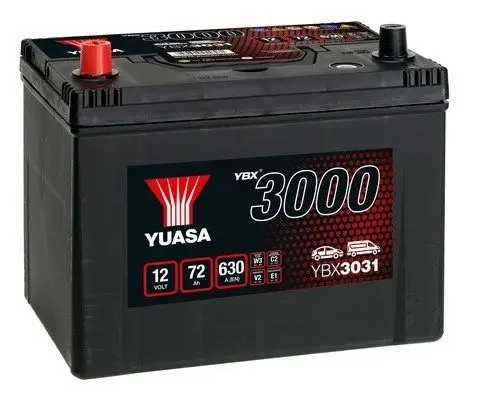Baterie de pornire YUASA YBX3031 72Ah 12V