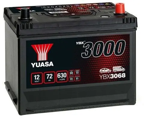 Baterie de pornire YUASA YBX3068 72Ah 12V