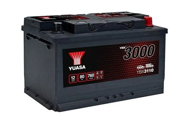Baterie de pornire YUASA YBX3110 80Ah 12V