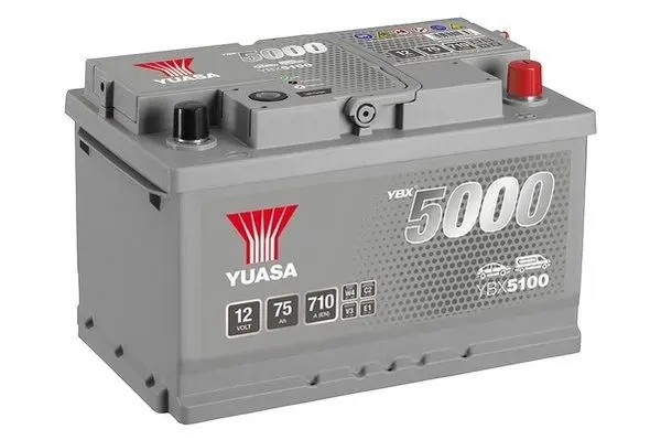 Baterie de pornire YUASA YBX5100 75Ah 12V