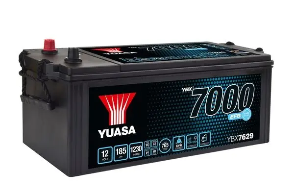 Baterie de pornire YUASA YBX7629 EFB 185Ah 12V