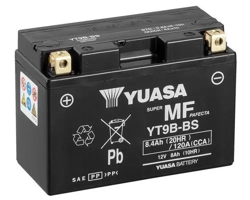 Baterie de pornire YUASA YT9B-BS 8,4Ah 12V