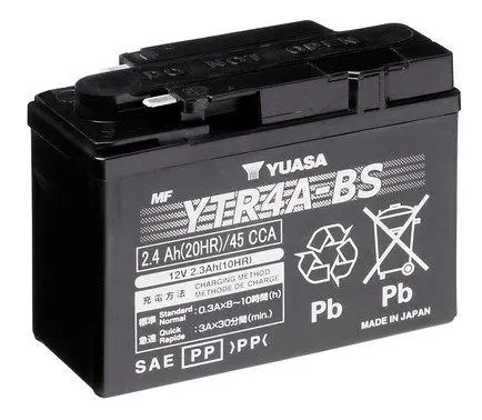 Baterie de pornire YUASA YTR4A-BS 2.4Ah 12V