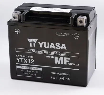 Baterie de pornire YUASA YTX12 10,5Ah 12V