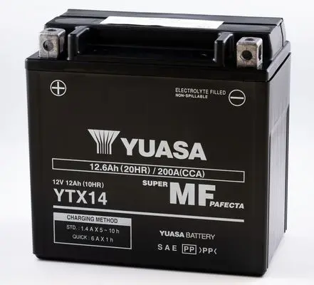 Baterie de pornire YUASA YTX14 12,6Ah 12V