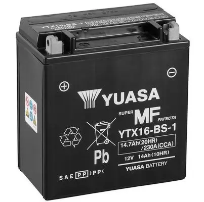 Baterie de pornire YUASA YTX16-BS-1 14,7Ah 12V