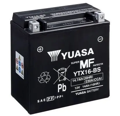 Baterie de pornire YUASA YTX16-BS 14,7Ah 12V