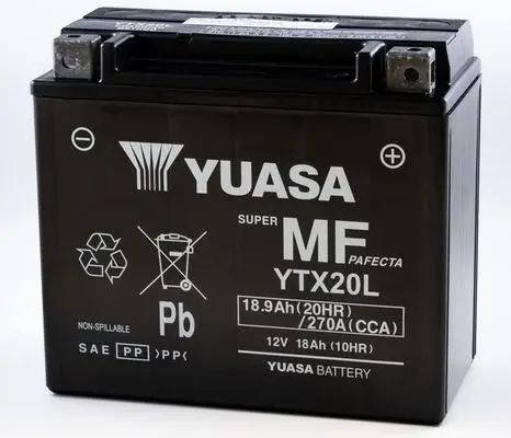 Baterie de pornire YUASA YTX20L 18,9Ah 12V