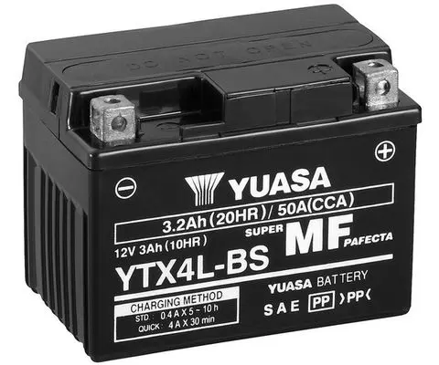 Baterie de pornire YUASA YTX4L-BS 3,2Ah 12V