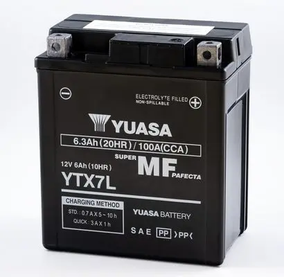 Baterie de pornire YUASA YTX7L 6,3Ah 12V