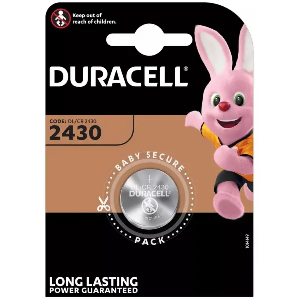 Baterie Duracell, CR2430