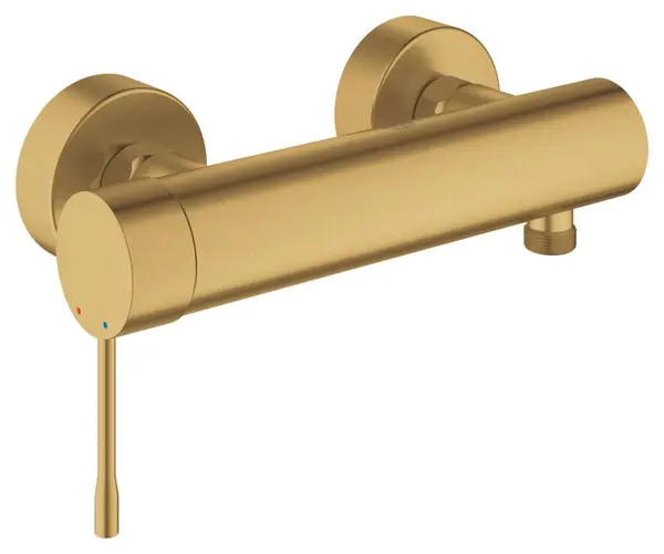 Baterie dus Grohe Essence 25252GN1, 1/2'', aparenta, monocomanda, cartus ceramic, mat, Cool Sunrise