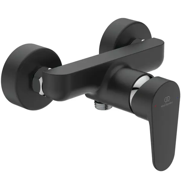Baterie dus Ideal Standard Cerafine O negru mat crom lucios