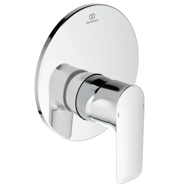 Baterie dus incastrata Ideal Standard Connect Air crom lucios