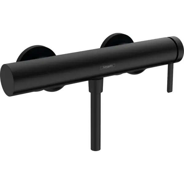 Baterie dus monocomanda culoare negru mat Hansgrohe Finoris 76620670