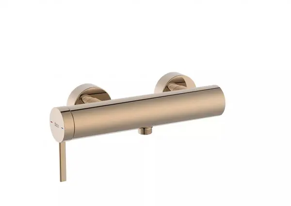 Baterie dus Roca A5A219ERG0, Gama Ona, aparenta, monocomanda, Rose gold lucios