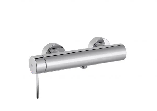 Baterie dus Roca NU A5A213FC00, aparenta, cu aerator, monocomanda, Crom