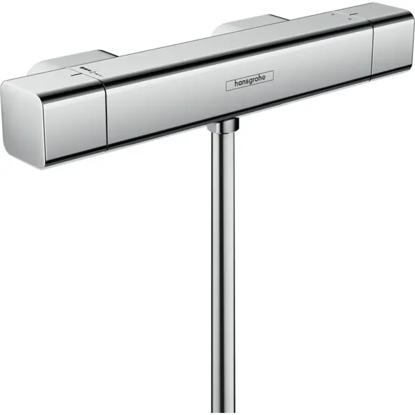 Baterie dus termostatata crom Hansgrohe Ecostat E 15773000