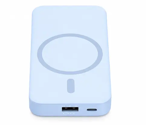 Baterie externa 12000mAh Andowl Q DC278 cabluri integrate USB/Type C/Lightning magnetica