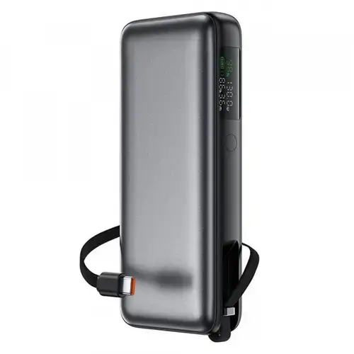 Baterie Externa Acefast M22, 20000mAh, 130W, QC + PD, 1 x USB-A - 2 x USB-C (Negru)