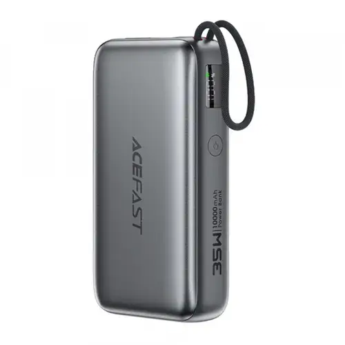 Baterie Externa Acefast M32, 10000mAh, 35W, PD , 2 x USB-C (Gri)