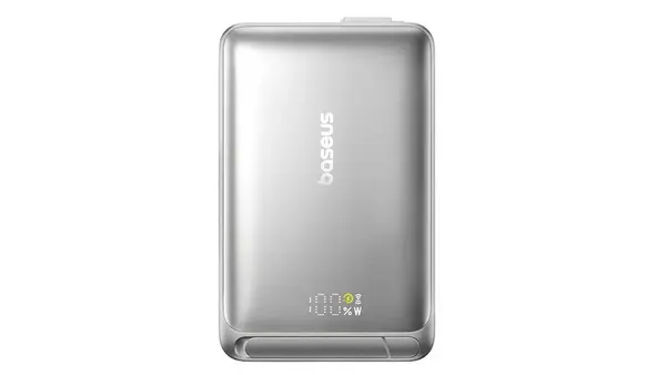 Baterie externa Baseus, 10.000 mAh, 45W PD, MagSafe 15W, USB-C, incarcare simultana, P10078800843-00