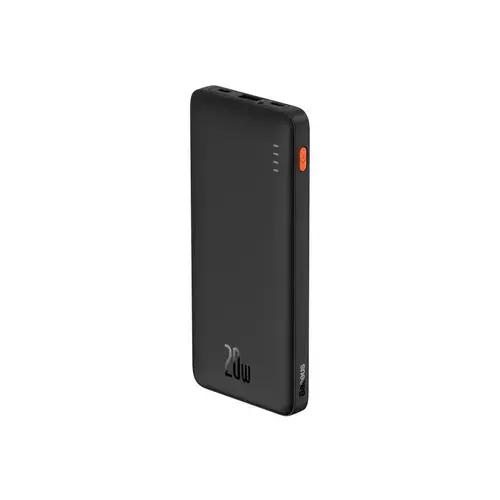 Baterie externa Baseus Airpow 10000mAh, 20W, 1 x USB, 1 x USB Type-C, total 3A, Negru