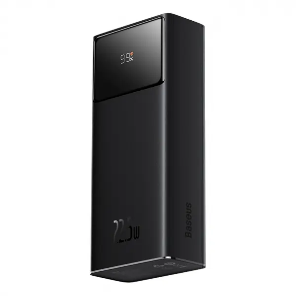 Baterie Externa Baseus EnerFill FP41, 30000mAh, 22.5W, QC + PD, 1 x USB-C - 2 x USB-A, Neagra