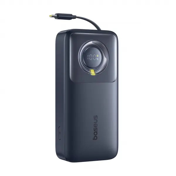 Baterie Externa Baseus Free2Pull, 20000mAh, 65W, PD, 2 x USB-C, Neagra P10073700123-00