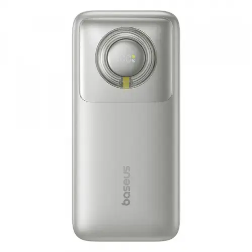 Baterie Externa Baseus Free2Pull P10073700843-00, 20000 mAh, 65 W, 2 x USB-C (Gri)