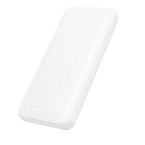 Baterie Externa Borofone BJ78 Clever, 10000mAh, 10W, 2 x USB-A (Alb)