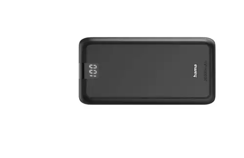 Baterie Externa Hama Performance 20, 20000mAh, USB-C, 2x USB-A (Gri)