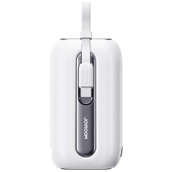 Baterie Externa Joyroom Colorful Series JR-L012, 10000mAh, 22.5W, QC + PD, 1 x Lightning - 2 x USB-C, Alba