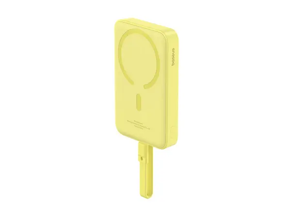 Baterie externa magnetica wireless, Baseus P1002210BY23-00, 10.000mAh, 30W, USB C, incarcarea a 2 dispozitive simultan