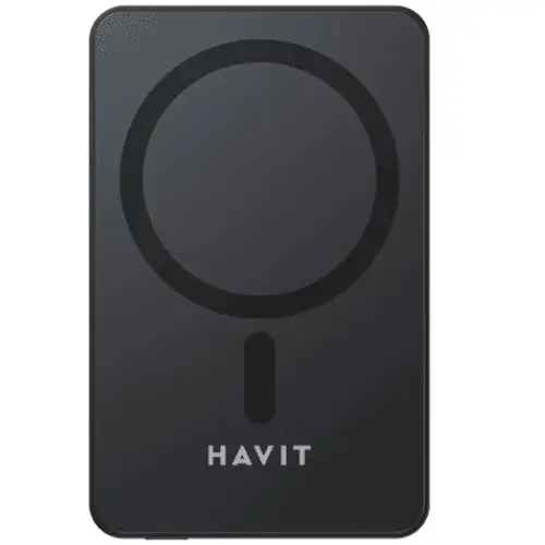 Baterie externa mobila HAVIT PB5217, 20W, 10000mAh, USB-C, Negru