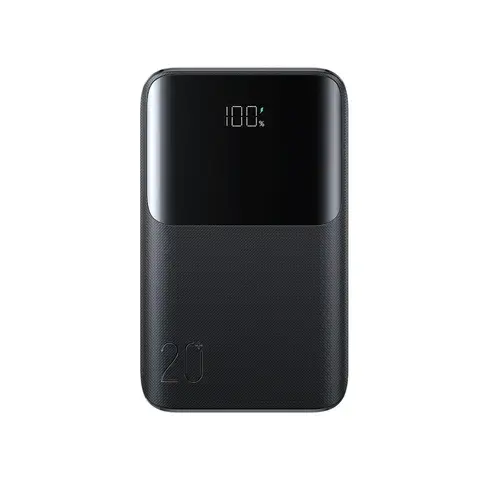 Baterie externa portabila Joyroom JR-QP192, 20000 mAh, LED, 22.5W, 2x USB-C, 1x USB-A, Negru