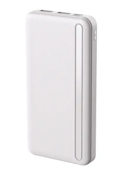 Baterie Externa Setty PB1-101, 10000mAh, 10W, 2 x USB-A, Alba