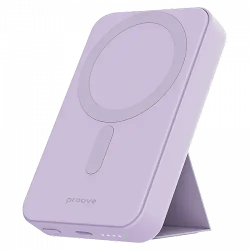 Baterie Externa Wireless Proove Hyperion, 10000mAh, 20W, PD + FQI, 1 x QI - 1 x USB-C, Mov