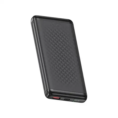 Baterie Externa XO Design PB308, 10000mAh, 22.5W, QC + PD, 1 x USB-A - 1 x USB-C (Negru)