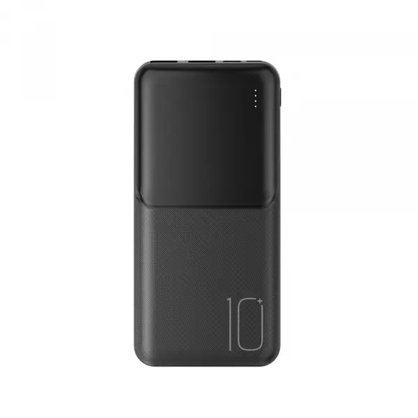 Baterie Externa XO Design PR251, 10000mAh, 10W, 2 x USB-A, Neagra