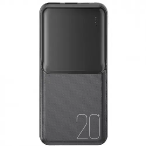 Baterie Externa XO Design PR252, 20000mAh, 10W, 2 x USB-A (Negru)