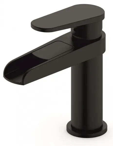 Baterie Inter Ceramic - Cascada, 1192053B, negru mat