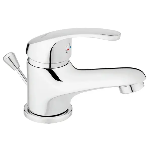 Baterie lavoar baie crom cu ventil Ferro, Basic