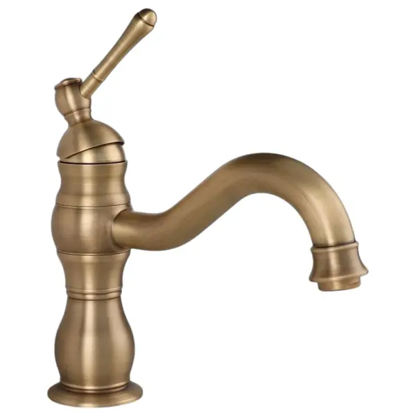 Baterie Lavoar Chiuveta Baie, BisDesign , Finisaj Bronz Antichizat, Dimensiune 22 cm
