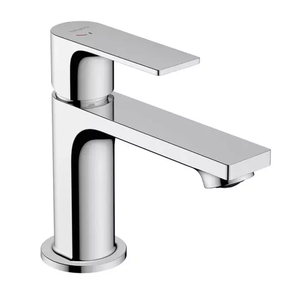 Baterie lavoar crom, tehnologie CoolStart, monocomanda, Hansgrohe Rebris E 143