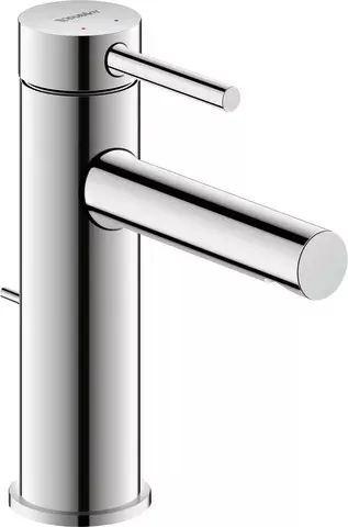 Baterie lavoar Duravit Circle CE1020001010, marime M, cartus ceramic, monocomanda, 176 mm, ventil, Crom lucios