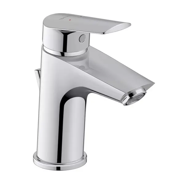 Baterie lavoar Duravit DuraStyle Basic N11010001010, marime M, cartus ceramic, monocomanda, 156 mm, ventil, Crom lucios