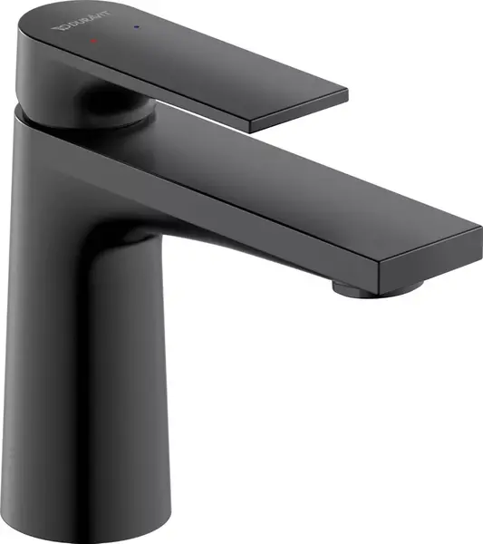 Baterie lavoar Duravit Tulum TU1010002046, marime M, cartus ceramic, monocomanda, 140 mm, Negru mat