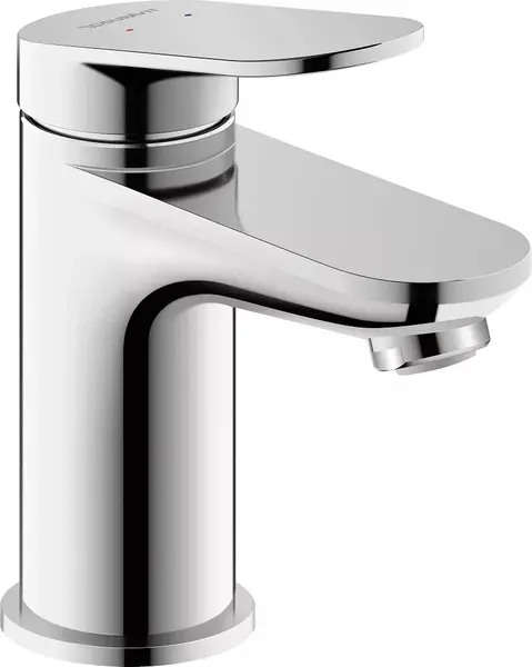 Baterie lavoar Duravit Wave WA1010002010, marime S, cartus ceramic, monocomanda, 137 mm, Crom lucios
