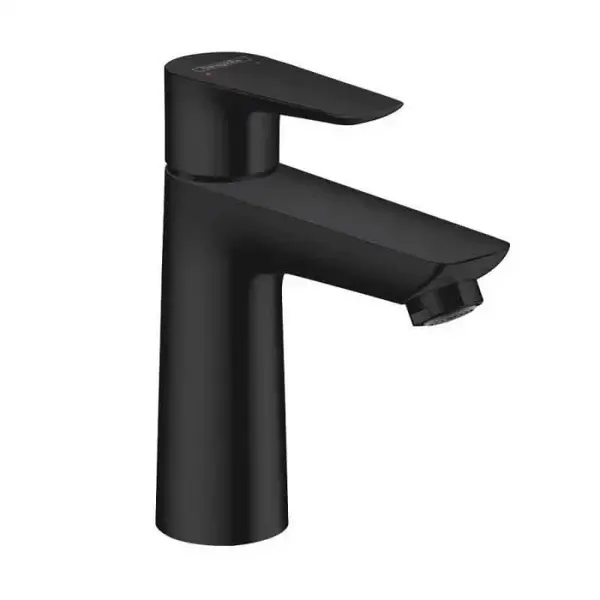 Baterie lavoar, finisaj negru mat, monocomanda Hansgrohe Talis E 110